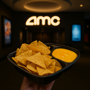 Ultimate Screening Soirée: Theatre rental + Gourmet Duo & Chicken Stuffed Nachos & ICEE w/Blueberry Burstie  for 15 Guests