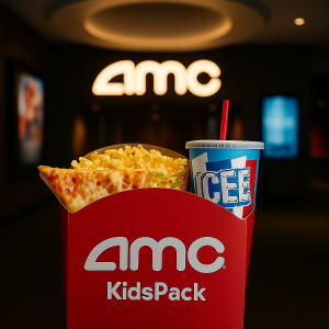 Opening Night Bundle: Theatre rental + Popcorn & Drink Party Pack & Kids Pack Party Pack  for 10 Guests