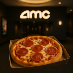 Cinematic Celebration: Theatre rental + Flatbread Pizzas  for 15 Guests